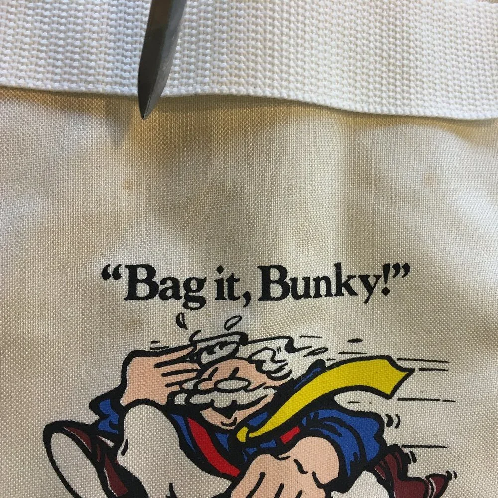 Vintage 1990s Claridge Casino Hotel Canvas Duffel Bag Collectable